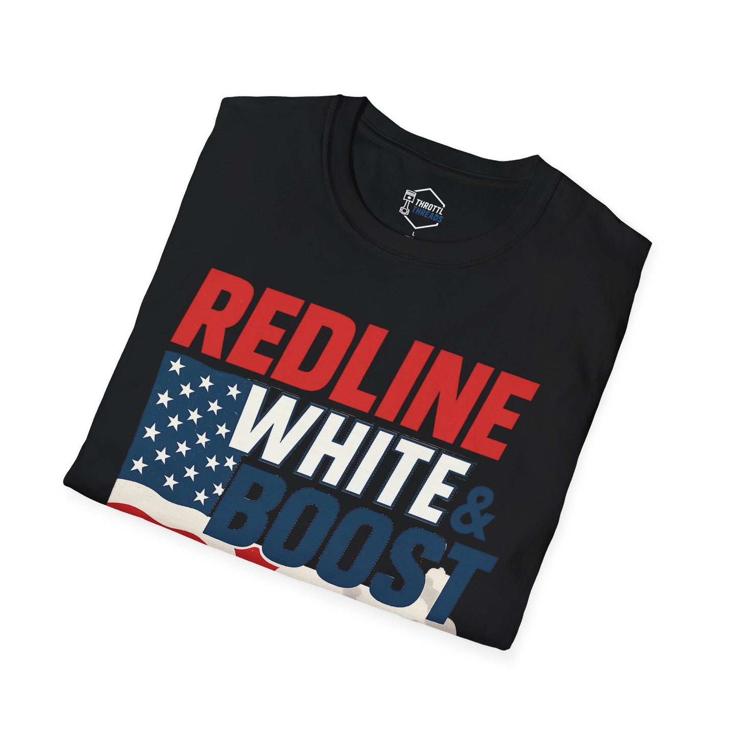 Redline, White & Boost Tee