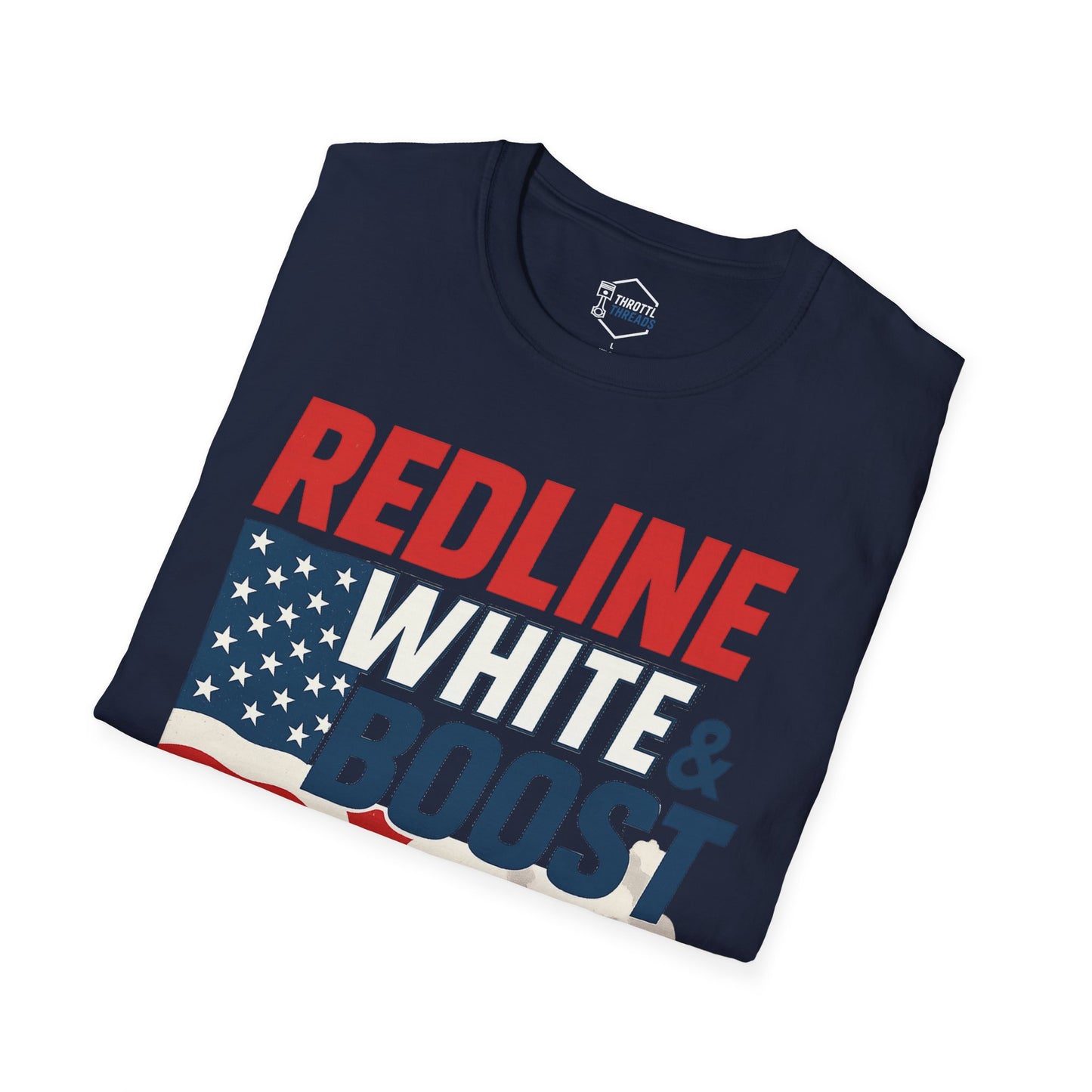 Redline, White & Boost Tee