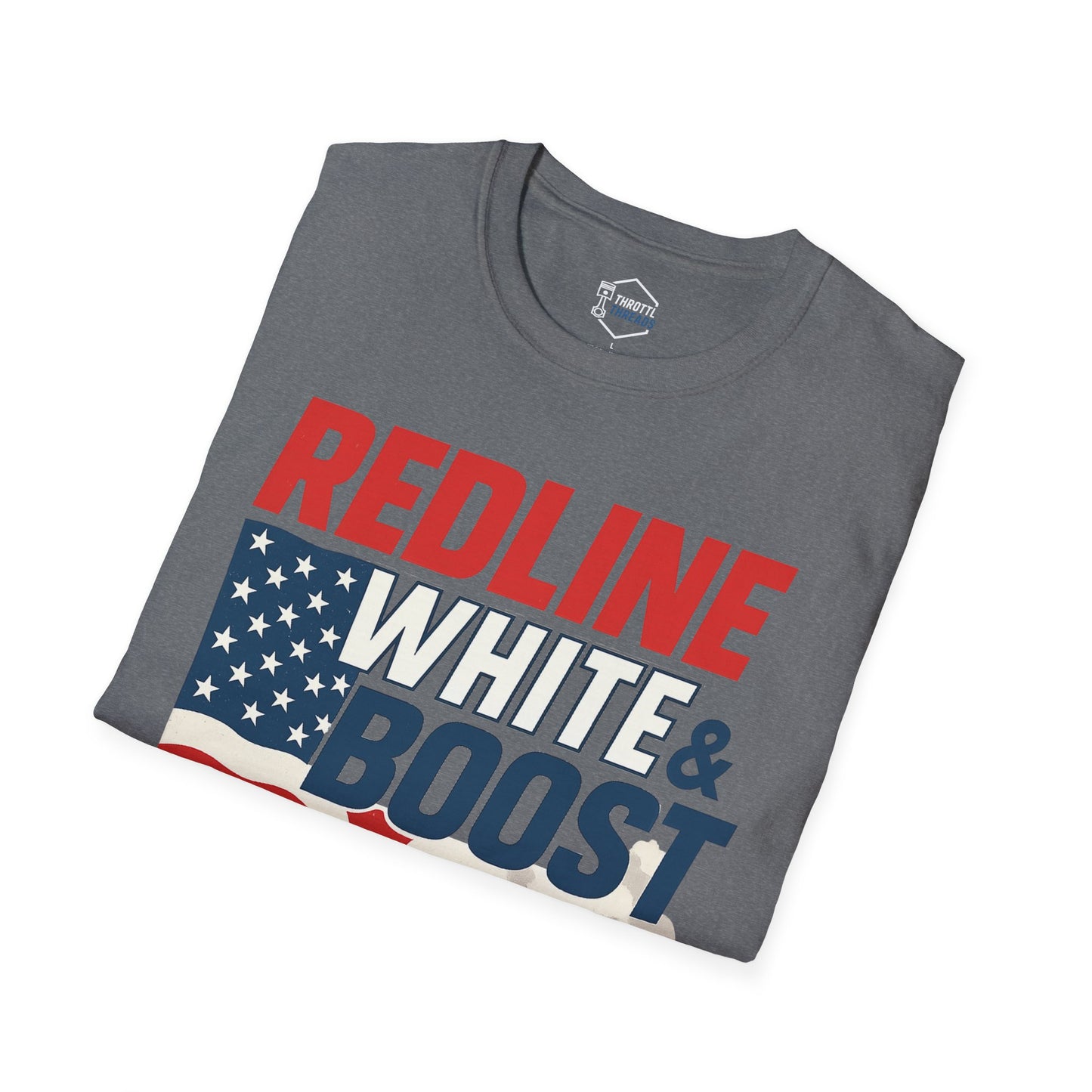 Redline, White & Boost Tee