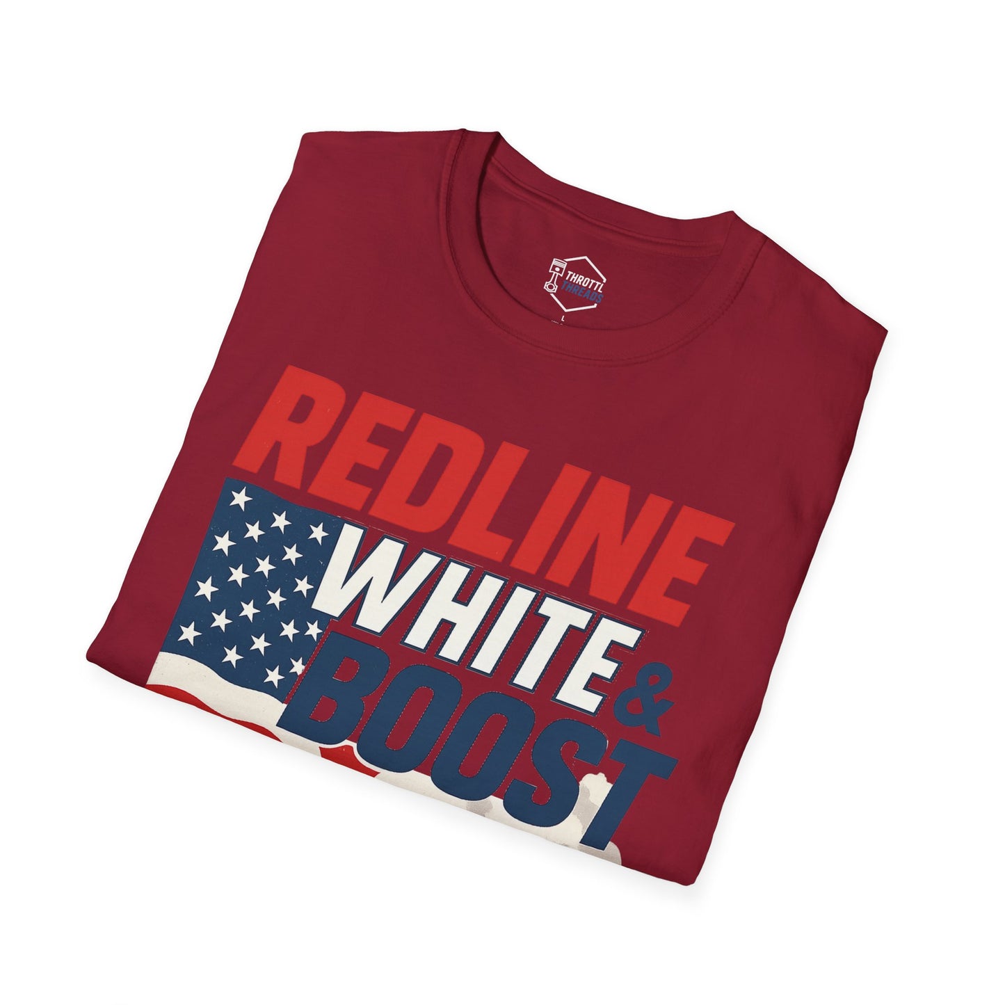 Redline, White & Boost Tee